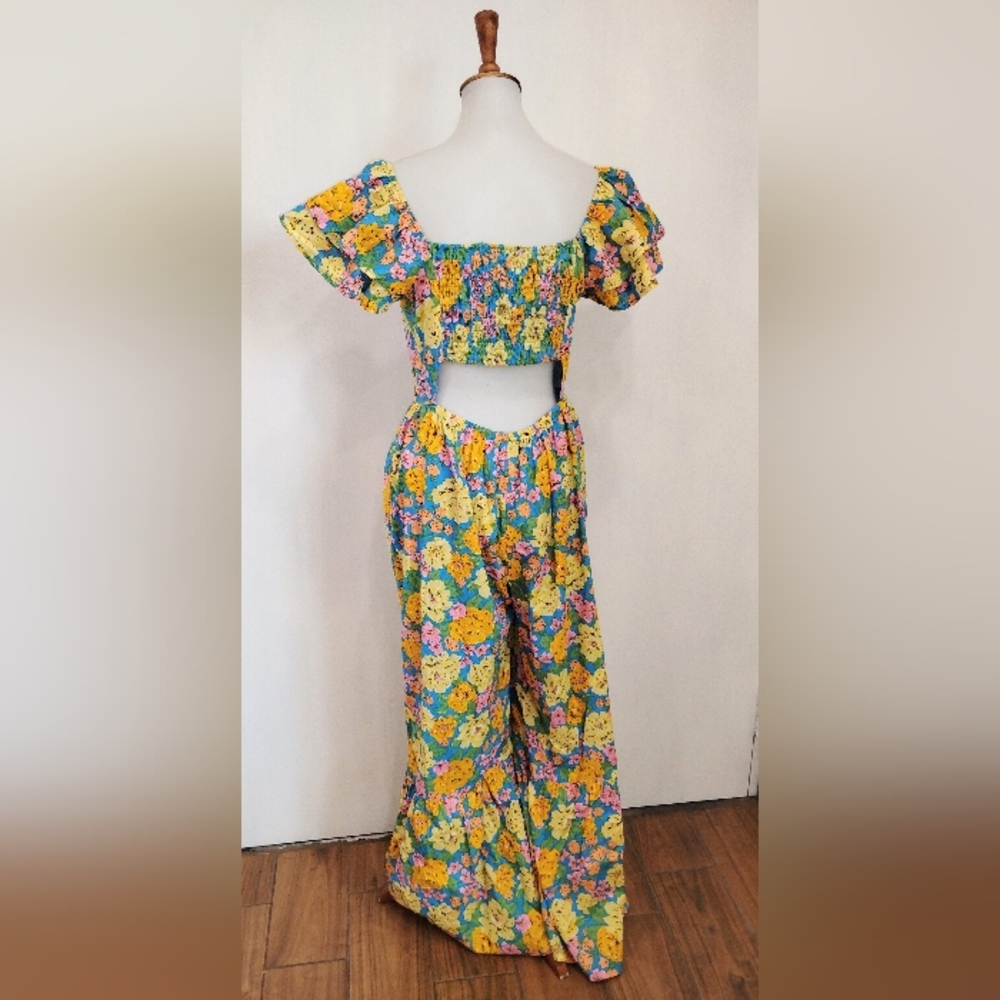 FIELD OF DREAMS RUFFLE HEM JUMPSUIT NWT - Picture 3 of 9